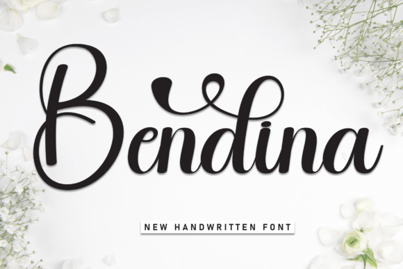 Bendina: The Handwritten Font That Brings Warmth to Every Project