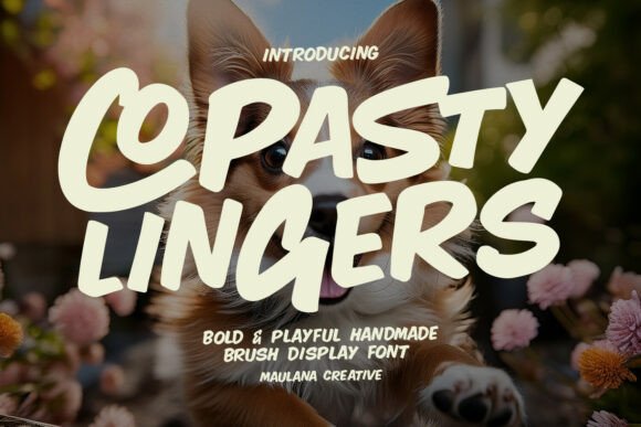 Copasty Lingers: The Handmade Font for Bold, Authentic Design