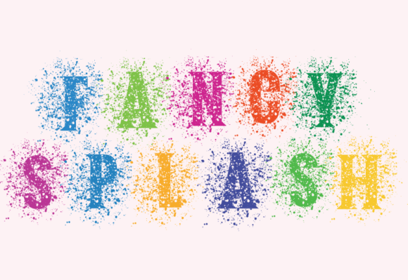 Fancy Splash: The Font That Dances Between Playful and Professional