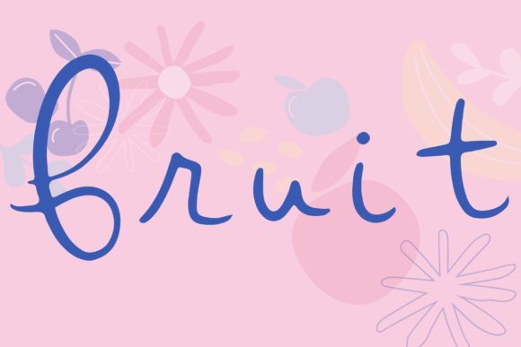 Fruit: A Typeface That Brings Joy to Your Creative Projects