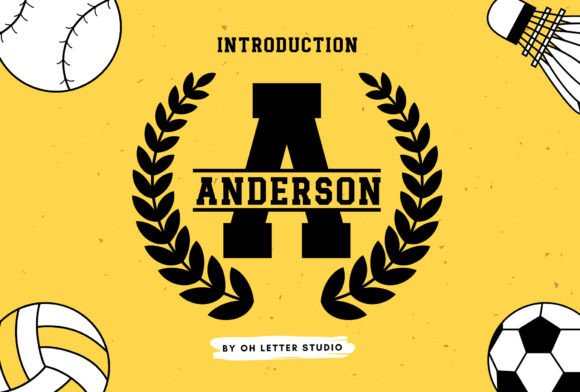 Gameday Monogram: Unleashing Athletic Energy in Your Brand