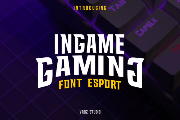 Ingame: A Sporty Typeface for Dynamic Branding