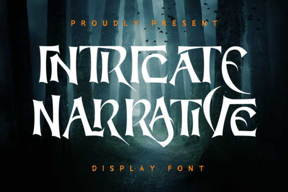 Intricate Narrative: A Typeface for Bold Storytellers