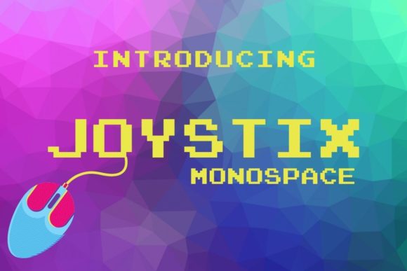 Joystix Monospace: The Pixel Font with Retro Arcade Charm