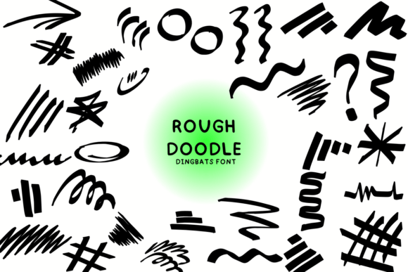 Rough Doodle: A Playful Typeface for Authentic Branding