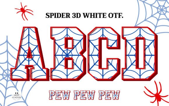 Spider 3D White: Weaving a Web of Visual Impact