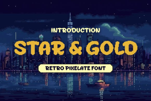 Star & Gold: A Pixel-Perfect Blast of Retro Charm