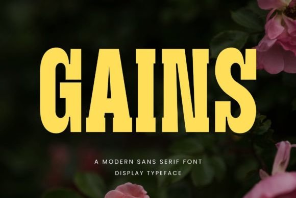 Why Gains Font Is the Bold Choice for Modern Designers